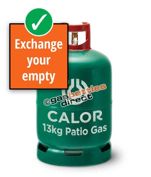 13kg Patio Calor Gas Bottle Cylinder Refill